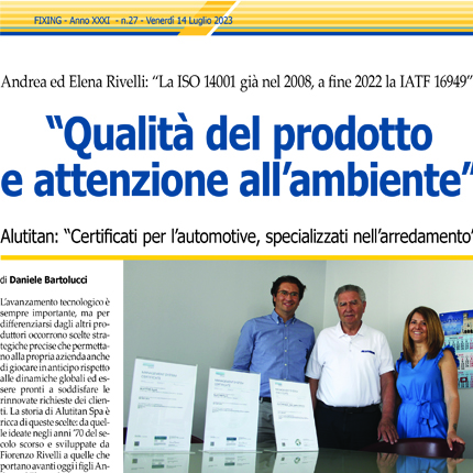 Foto Qualit&agrave; del prodotto ed attenzione all'ambiente